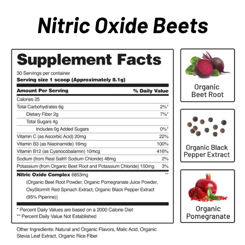 Snap Supplements - Berry Flavor Nitric Oxide Beets + Nitric Oxide Gummies + NO Booser 60Ct + Free Shaker (14Oz) - Natural Supplement Bundle