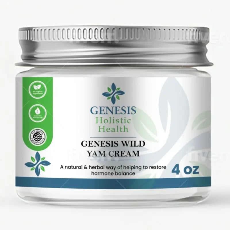 Genesis Wild Yam Cream - Original - 4 Oz