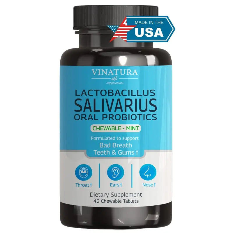 VINATURA Lactobacillus Salivarius Oral Probiotics