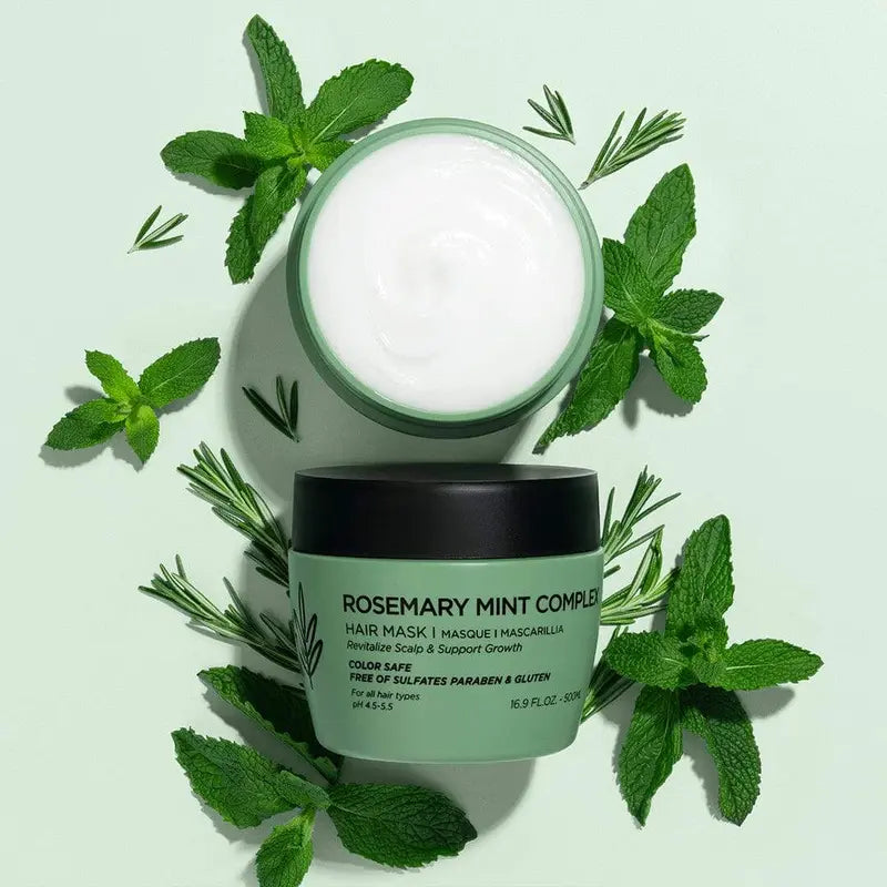 Luseta Rosemary Mint Complex Hair Mask Sulfate Paraben Free Natural Ingredient Hair Loss Hair Growth Volume Repair